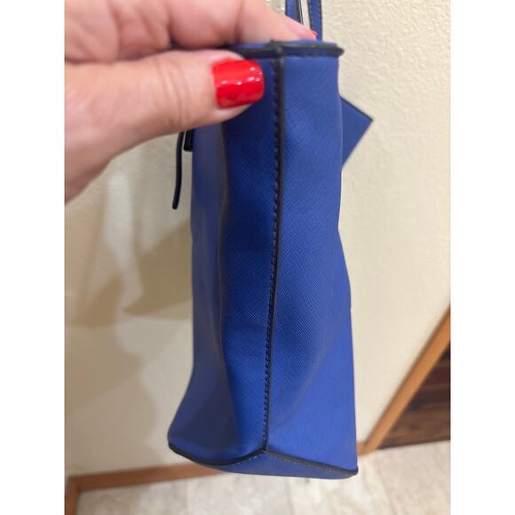 Nine West purse blue several compartments - Picture 4 of 10